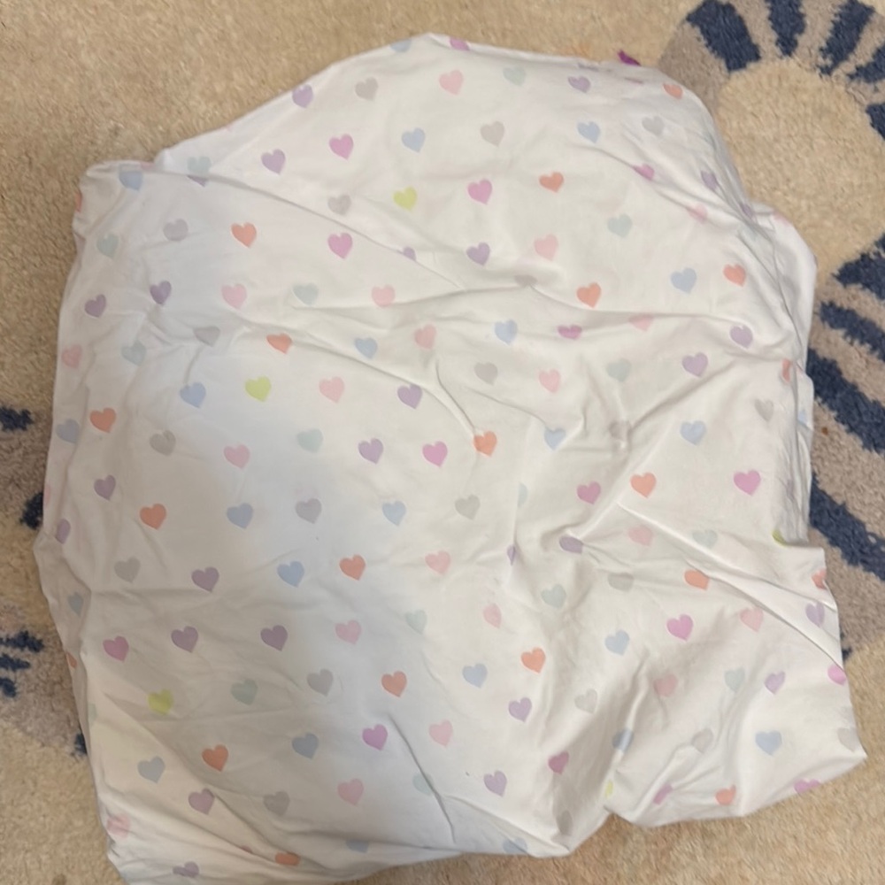 Pottery barn crib fitted sheet organic
